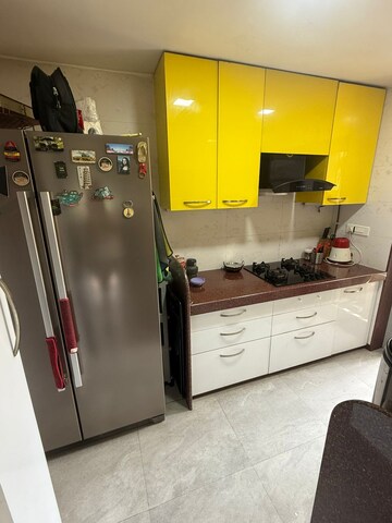 Kitchen in 2 BHK Apartment at Lodha Fiorenza, Goregaon East – for Rent