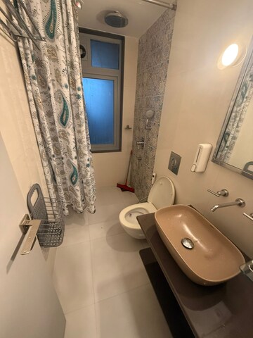 Bathroom in 2 BHK Apartment at Lodha Fiorenza, Goregaon East – for Rent