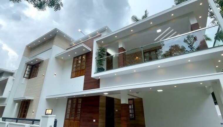 Exterior View, west yakkara 2.5 Bedroom 1000 Sq.Ft. Villa In West Yakkara Palakkad 8823433