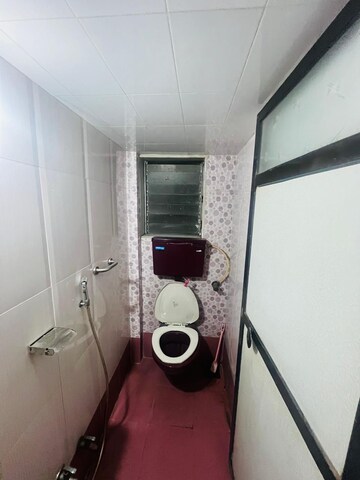 Bathroom in 1 BHK Apartment at Runwal Nagar CHS, Runwal Nagar – for Rent
