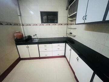 Kitchen in 1 BHK Apartment at Runwal Nagar CHS, Runwal Nagar – for Rent