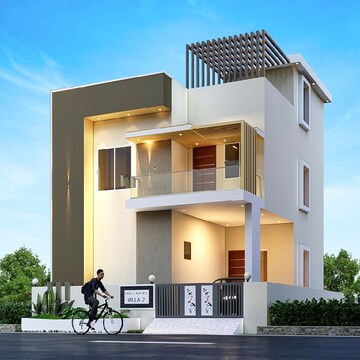 2 BHK Villa – Exterior View View at Pudussery - for Sale