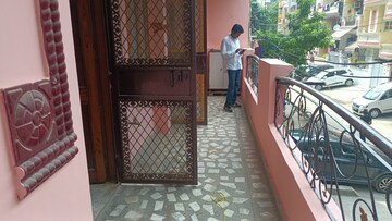 Balcony in 2 BHK Builder Floor at Vaishali Sector 5 – for Rent