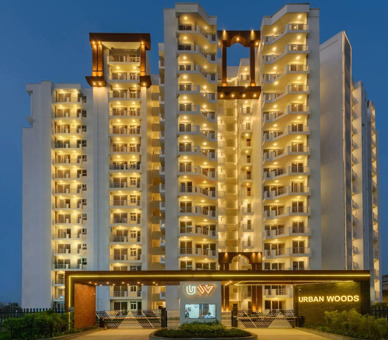 3.5 BHK 1744 Sq.Ft. Apartment in Urban Axis Urban Woods