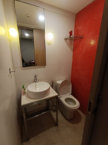 Bathroom in 3 BHK Apartment at Lodha Fiorenza, Goregaon East – for Rent