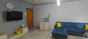 Living Room in 2 BHK Apartment at Kuber Tower, Prabhadevi – for Rent