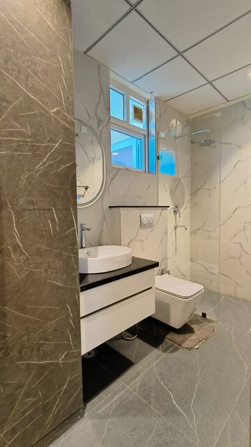 Bathroom in 3 BHK Apartment at Maya Green Lotus Utsav, International Airport Road – for Sale