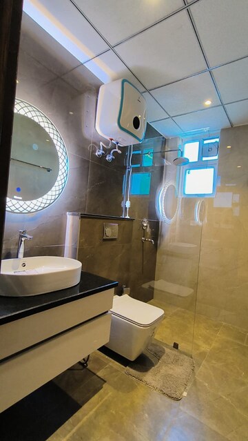 Bathroom in 3 BHK Apartment at Maya Green Lotus Utsav, International Airport Road – for Sale