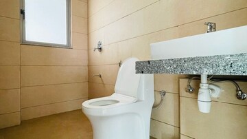 Bathroom in 2 BHK Apartment at Kalpataru Immensa, Kolshet Road – for Rent