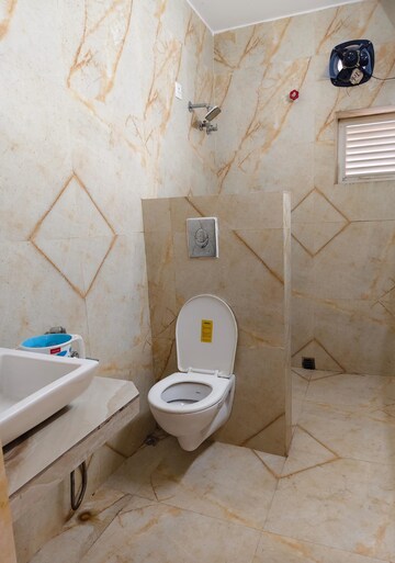 Bathroom in 3 BHK Apartment at Shrachi Newtown Villas, New Town – for Sale