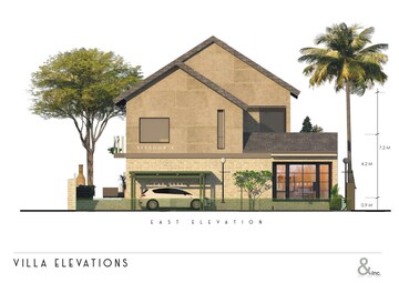 5 BHK Villa – Exterior View View at Sangolda - for Sale