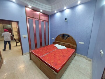 Bedroom in 4 BHK Builder Floor at State Bank Colony – for Rent