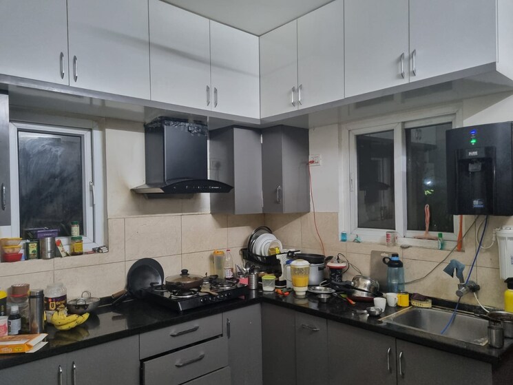 Kitchen, accurate-wind-chimes 3 Bedroom 1655 Sq.Ft. Apartment In Gachibowli Hyderabad 8823725