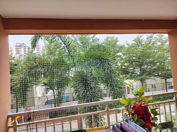 Balcony in 3 BHK Apartment at Accurate Wind Chimes, Gachibowli – for Rent