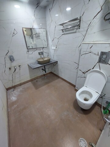 Bathroom in 3 BHK Builder Floor at State Bank Colony – for Rent