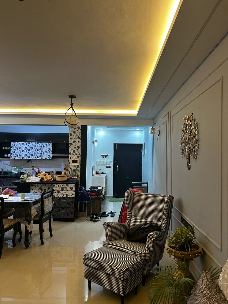 Living Room, vajram-essenza 3 Bedroom 1600 Sq.Ft. Apartment In Yelahanka Bangalore 8823745