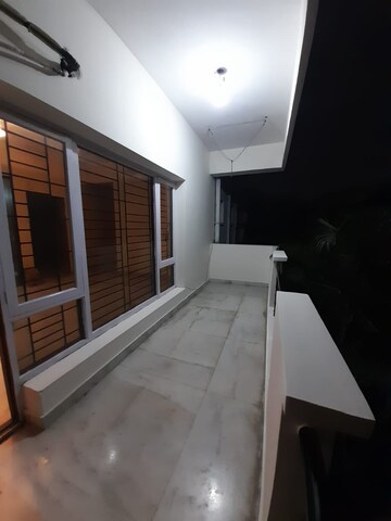 Balcony in 3 BHK Apartment at Banjara View Apartment, Banjara Hills – for Rent