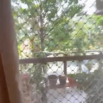 Balcony in 3 BHK Apartment at BPTP Astaire Gardens, Sector 70a – for Rent