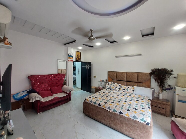 Bedroom, mahindru enclave 3 Bedroom 150 Sq.Yd. Builder Floor In Mahindru Enclave Delhi 8823972