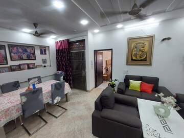 Living Room in 3 BHK Builder Floor at Mahindru Enclave – for Sale
