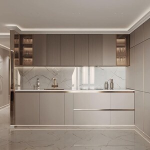 Kitchen in 3 BHK Builder Floor at Sadh Nagar – for Sale