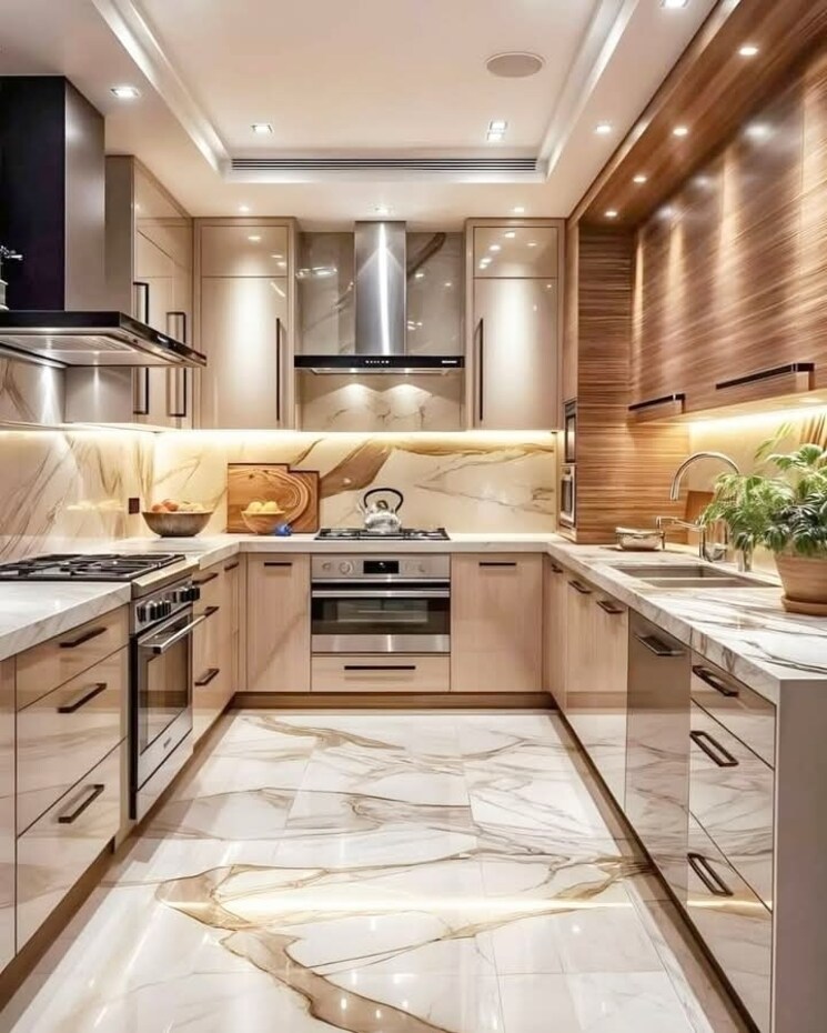 Kitchen, sadh nagar 3 Bedroom 1000 Sq.Ft. Builder Floor In Sadh Nagar Delhi 8823869