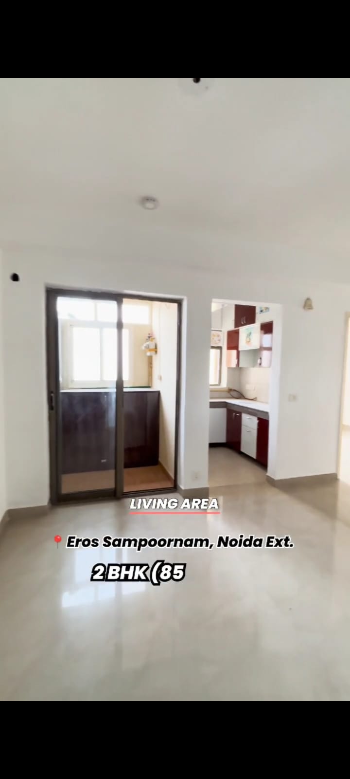 2 BHK Apartment For Sale in Eros Sampoornam