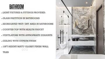 Bathroom in 4 BHK Villa at Salvador Do Mundo – for Sale