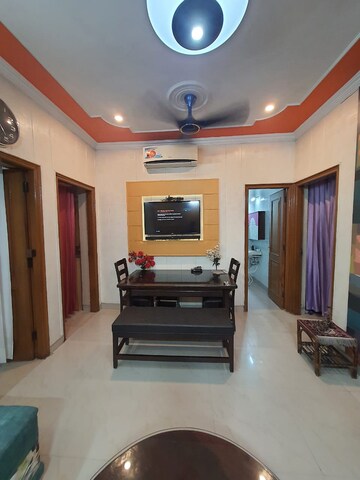 Living Room in 3 BHK Apartment at Sushma Joynest ZRK, Ghazipur – for Rent