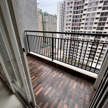 Balcony in 2 BHK Apartment at Kolte Patil Life Republic, Marunji – for Rent