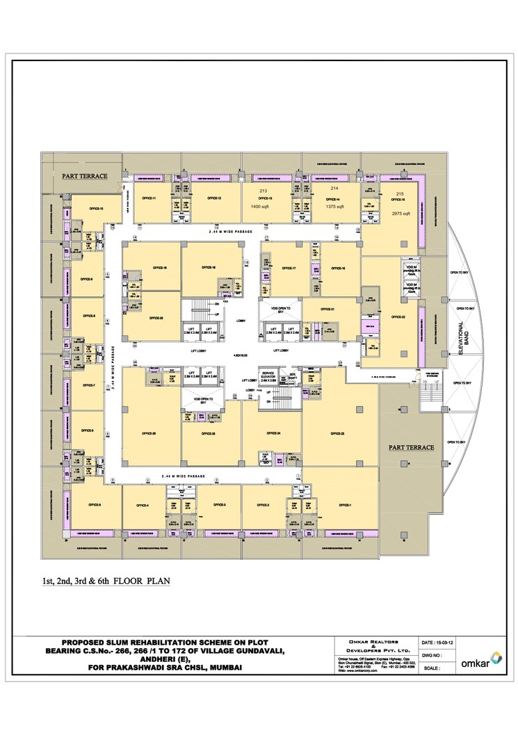 Floor Plan, andheri east Commercial Office Space 800 Sq.Ft. In Andheri East Mumbai 8824168