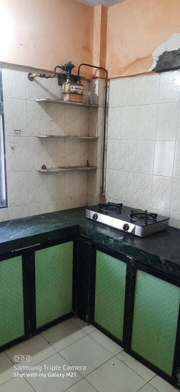 Kitchen in 1 BHK Apartment at Virgo CHS, Malad West – for Rent