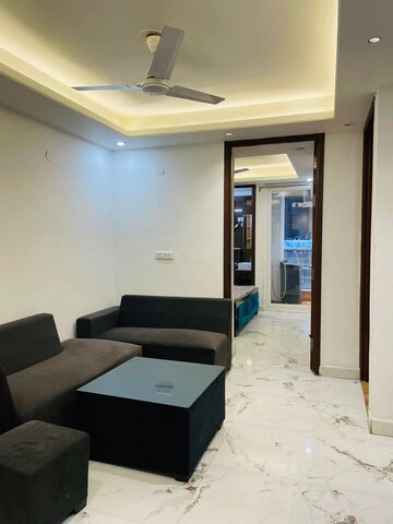 Living Room in 2 BHK Apartment at Saket – for Rent