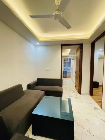 Living Room in 2 BHK Apartment at Saket – for Rent