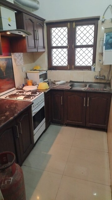 Kitchen in 2 BHK Builder Floor at Dalanwala – for Rent