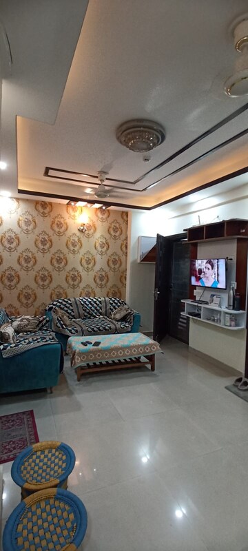 Living Room in 2 BHK Apartment at Habitech Panch Tatva, Tech Zone 4 Greater Noida – for Rent