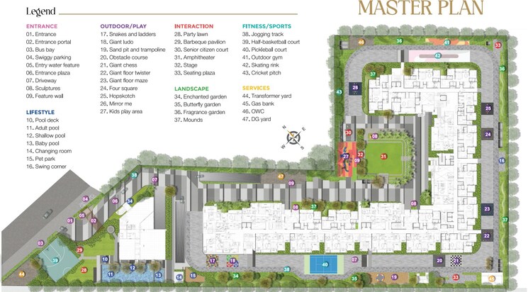 Master Plan, sumadhura-capitol-tower 3 Bedroom 1810 Sq.Ft. Apartment In Whitefield Bangalore 8824407