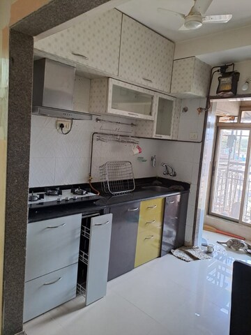 Kitchen in 2 BHK Apartment at Bhanushanti Complex, Malad East – for Rent