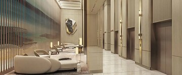 Bathroom in 2 BHK Apartment at Rustomjee Stella, Bandra East – for Sale