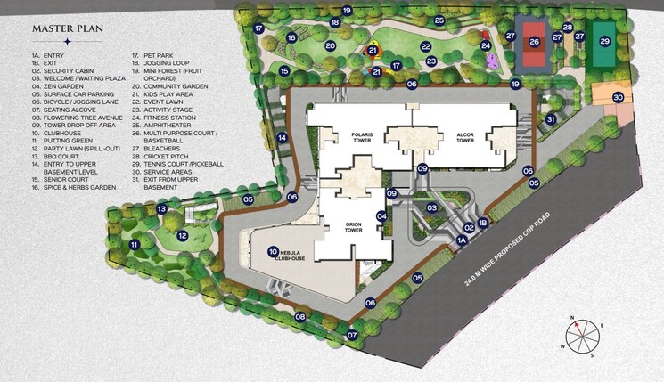 Master Plan, sumadhura-capitol-residences 3 Bedroom 1735 Sq.Ft. Apartment In Whitefield Bangalore 8824530