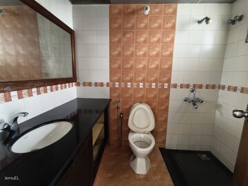 Bathroom in 3 BHK Apartment at Mather Ivory Heights, Panampally Nagar – for Sale