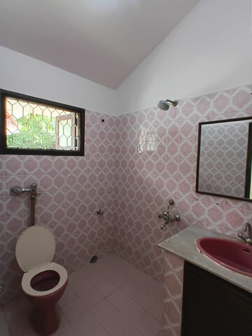 Bathroom in 3 BHK Apartment at Prestige Pine Wood, Koramangala – for Rent