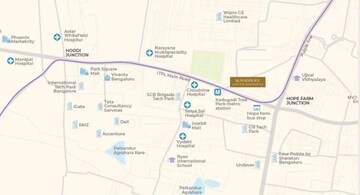 3 BHK Apartment – Map Location View at Sumadhura Capitol Residences, Whitefield - for Sale