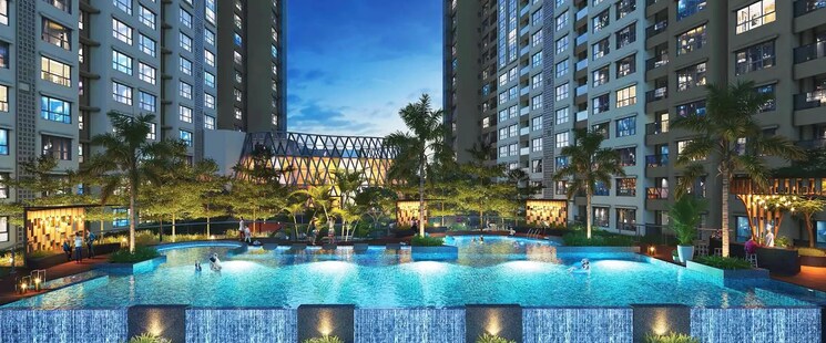 Swimming Pool, rustomjee-stella 3 Bedroom 861 Sq.Ft. Apartment In Bandra East Mumbai 8824651