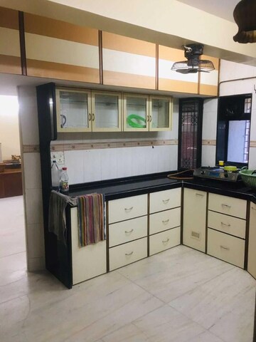 Kitchen in 2 BHK Apartment at Shrenik CHS, Panch Pakhadi – for Rent
