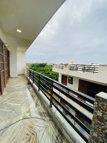 Balcony in 4 BHK Builder Floor at Sushant Lok 2, Sector 57 – for Sale