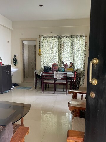 Living Room in 1 BHK Apartment at Prestige Pine Wood, Koramangala – for Rent