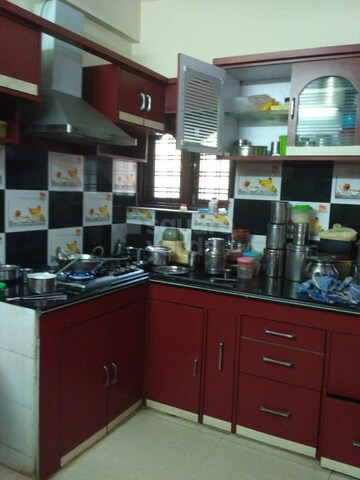Kitchen in 3 BHK Apartment at Navya Residency Tarnaka, Tarnaka – for Rent