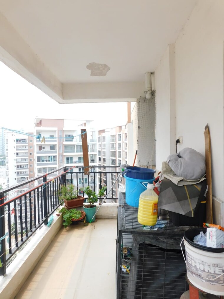 Balcony, raasi-aspire 3 Bedroom 1825 Sq.Ft. Apartment In Madhapur Hyderabad 8825198