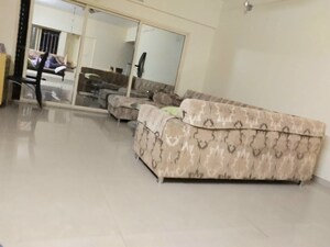 Living Room in 3 BHK Apartment at Legend Siroya Kingston Tower, Parel – for Sale